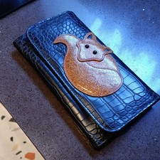 Tatty Devine Golden Fox Jewellery Pouch Very Good Condition