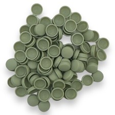 Dome Screw Snap-Caps™ Cover Decorative Plastic Two Piece Matt 6/8g screws 13.1mm