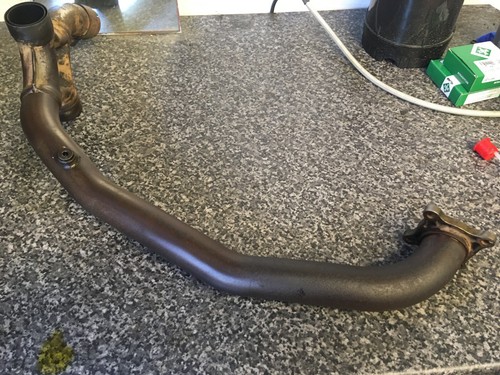 Ducati st3 exhaust header - ducati,