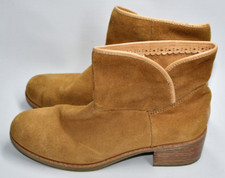 Tan suede Ugg boots small heeled size 6.5 NEW