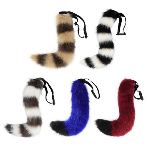 Faux fur wolf tail halloween - faux,