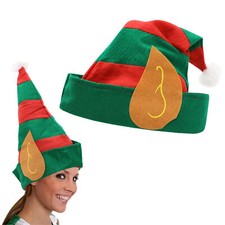 ELF HAT WITH EARS PIXIE SANTAS