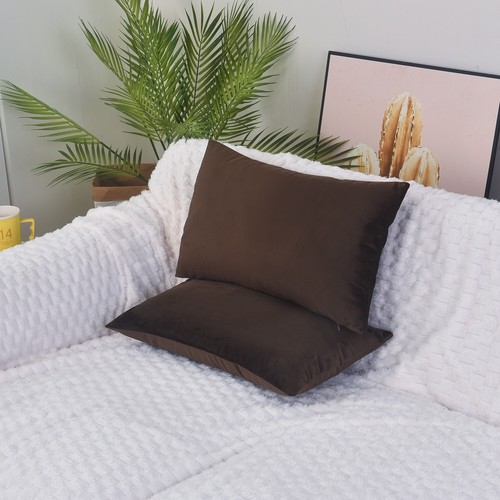 Plain velvet cushions covers - plain,