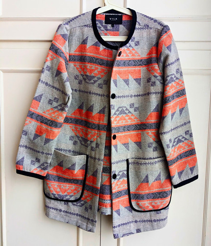 Vila women grey orange - vila,
