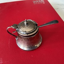 Antique Mustard Pot Hallmarked