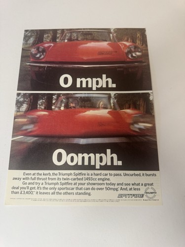 Original 1970 triumph - original, 1970’s