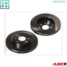 2x BRAKE DISC C41041ABE FOR