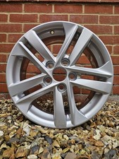 16" TOYOTA COROLLA AURIS ALLOY WHEEL 7X16 ET40 GENUINE 5 TWIN SPOKE 8418-5
