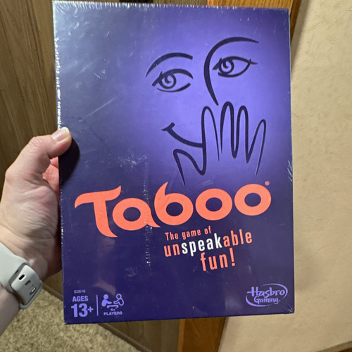 Hasbro gaming taboo word board - taboo,