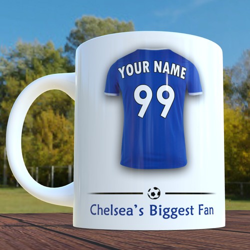 Chelsea mug personalised - chelsea,