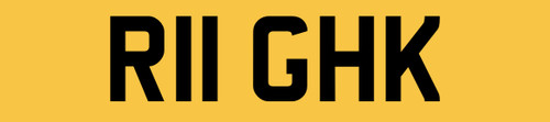 Richard rich number plate - richard,