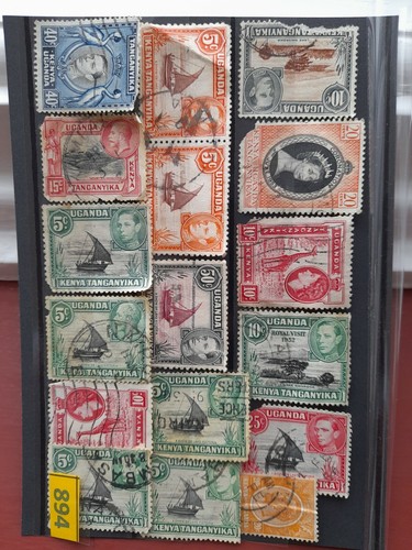 British kut damaged - british, stamps
