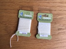 Vintage Chadwick's White Yarn - 85% Wool, 15% Nylon x 2