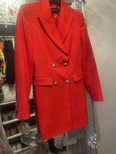 Zara Red Long Length Blazer