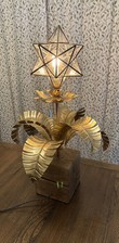 glass flower lamp