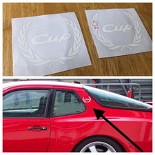 For Porsche 944 Cup 951 Turbo Rare Decal Emblem Sticker Quality Vinyl 924 Race