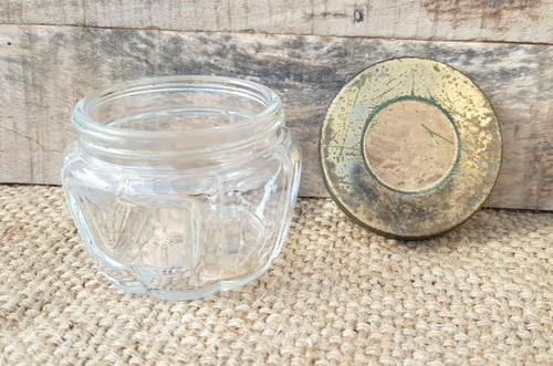 Vintage yardley jar lid - vintage,