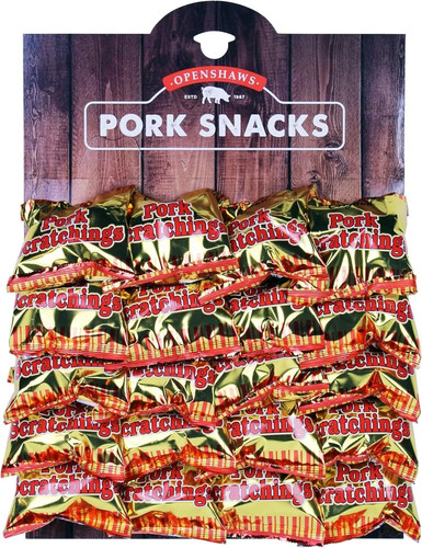 Pork scratchings pub card 16g - pork,