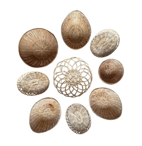 Vintage wicker bowls - bowls, baskets