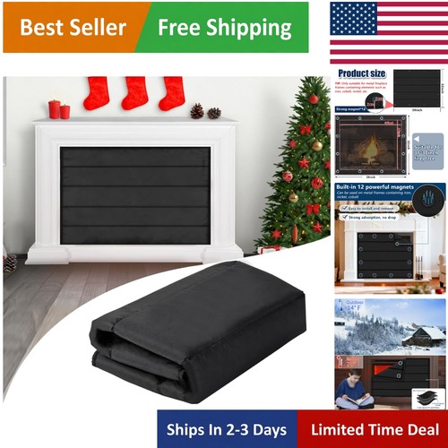 39x32 modern black magnetic - 39x32,