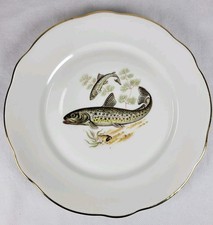Vintage Apilco Fish Plate