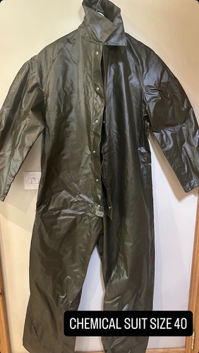 Chemical rubber boiler suit - rubber,