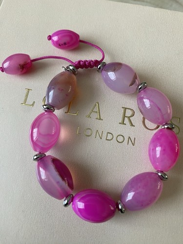 Lola rose pink agate - rose,