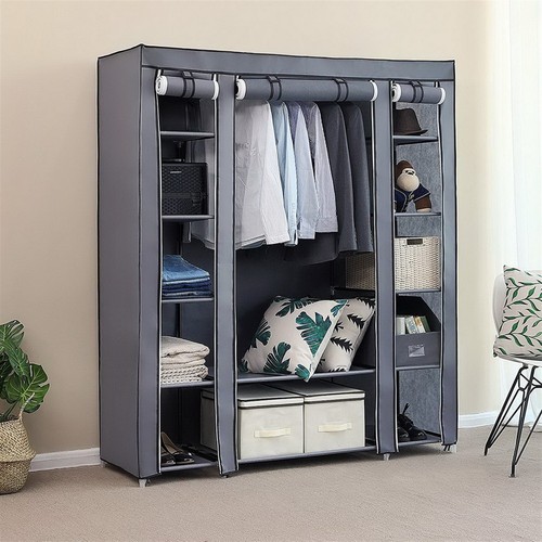 Portable clothes closet - clothes,