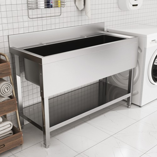 Stainless steel sink kitchen - steel,
