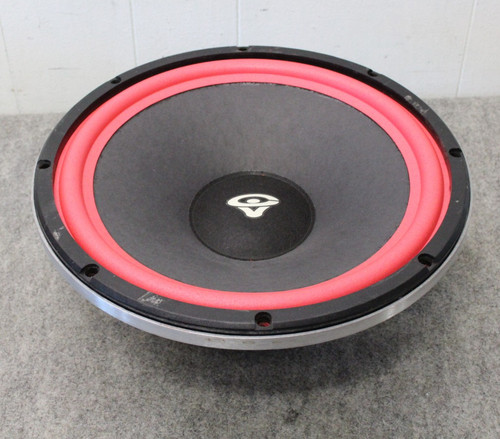 One cerwin vega woofer - one,