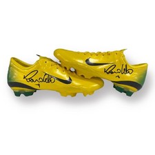 Ronaldo de Lima Signed Mercurial Vapor III Samba Brazil R9 Football Boots