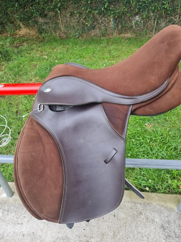Brown 17in thorowgood - brown, saddle