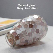 Mosaic Glass Vase Flower Pot