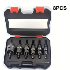 8Pcs Carbide Hole Saw Set -
