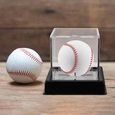 Baseball Box Clear Baseball Display Case Acrylic Golf Tennis Ball Storage Box