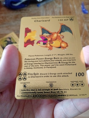 Charizard 1999 base - charizard,