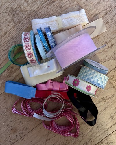 Mixed job lot ribbon tape - mixed,