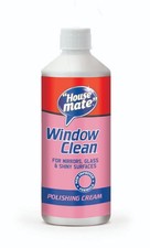 HouseMate Window Clean 500ml Polishing Cream for mirrors, glass & shiny surfaces