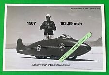 Found 4X6 PHOTO Old Burt Munro