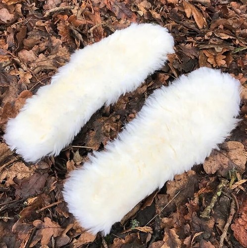 100 real sheepskin insoles - real,