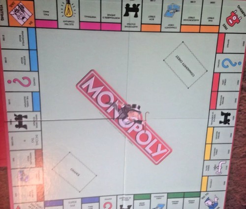 1998 hasbro monopoly standard - hasbro,