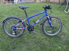 Frog 55 union jack lightweight aluminium good conditon  kids bike 20" wheels