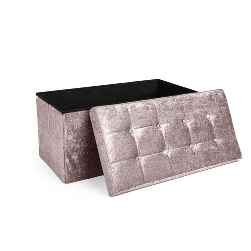 Crushed velvet storage - storage, box