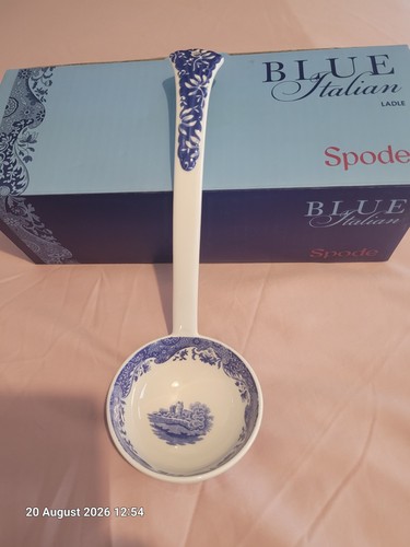 Spode ladel box immaculate - in,