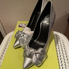 Ladies Silver Shoes Size 4 Ted