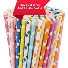 25 RETRO STRIPE PAPER DRINKING