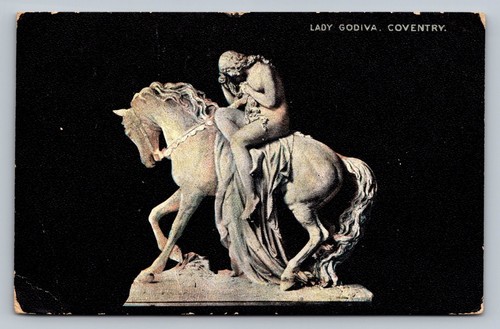 Postcard coventry lady - postcard,