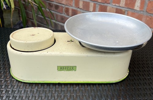 Vintage harper weighing scales - vintage,