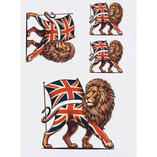 Lion with union jack - 'lion,