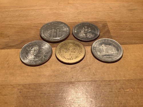 Five canadian medals - canadian,